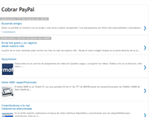 Tablet Screenshot of cobrar-paypal.blogspot.com