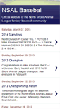 Mobile Screenshot of nsalbaseball.blogspot.com