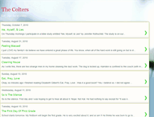 Tablet Screenshot of colterfamily.blogspot.com