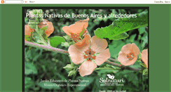 Desktop Screenshot of plantasautoctonas.blogspot.com