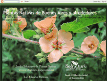 Tablet Screenshot of plantasautoctonas.blogspot.com