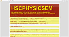 Desktop Screenshot of hscphysicsem.blogspot.com