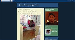 Desktop Screenshot of juancarlosvaro.blogspot.com