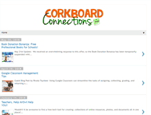 Tablet Screenshot of corkboardconnections.blogspot.com