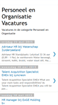 Mobile Screenshot of personeelenorganisatievacatures.blogspot.com