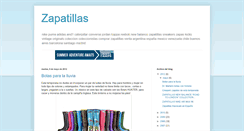 Desktop Screenshot of dezapatillas.blogspot.com