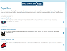 Tablet Screenshot of dezapatillas.blogspot.com