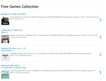 Tablet Screenshot of coolfreegamescollection.blogspot.com