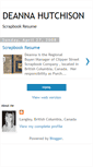 Mobile Screenshot of deannasresume.blogspot.com