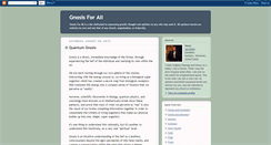 Desktop Screenshot of gnosis4all.blogspot.com