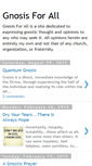 Mobile Screenshot of gnosis4all.blogspot.com