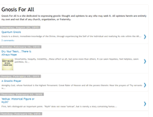 Tablet Screenshot of gnosis4all.blogspot.com