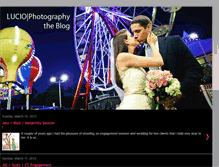 Tablet Screenshot of luciophotography.blogspot.com