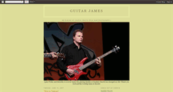 Desktop Screenshot of guitarjames.blogspot.com