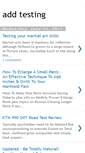 Mobile Screenshot of addtesting.blogspot.com