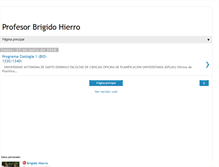 Tablet Screenshot of profesorbrigidohierro.blogspot.com