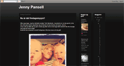 Desktop Screenshot of jennypansell.blogspot.com