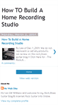 Mobile Screenshot of howtobuildahomerecordingstudioonline.blogspot.com