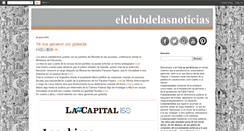 Desktop Screenshot of elclubdelasnoticias.blogspot.com