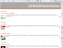 Tablet Screenshot of elclubdelasnoticias.blogspot.com