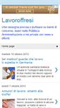 Mobile Screenshot of lavoroffresi.blogspot.com
