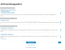 Tablet Screenshot of deportivodefensor.blogspot.com