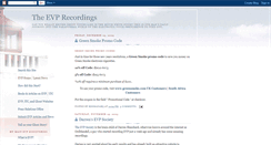 Desktop Screenshot of evprecording.blogspot.com