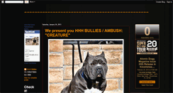 Desktop Screenshot of hiphophonorsbullies.blogspot.com
