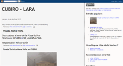 Desktop Screenshot of cubiro-lara.blogspot.com
