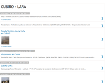 Tablet Screenshot of cubiro-lara.blogspot.com