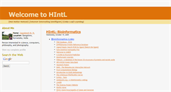 Desktop Screenshot of hintl.blogspot.com