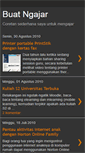 Mobile Screenshot of buatngajar.blogspot.com