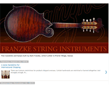 Tablet Screenshot of franzkemandolins.blogspot.com