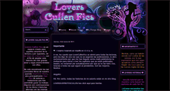 Desktop Screenshot of loverscullenfics.blogspot.com