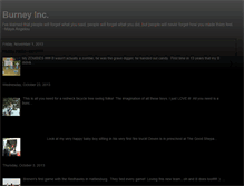 Tablet Screenshot of burneyinc.blogspot.com