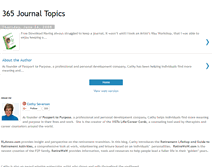 Tablet Screenshot of 365journaltopics.blogspot.com