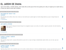 Tablet Screenshot of eljardindediana.blogspot.com