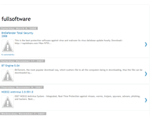 Tablet Screenshot of fullsoftdownloadz.blogspot.com