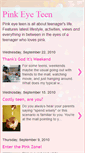 Mobile Screenshot of pinkeyeteen.blogspot.com
