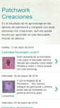 Mobile Screenshot of patchworkcreaciones.blogspot.com