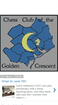 Mobile Screenshot of goldencrescentchess.blogspot.com