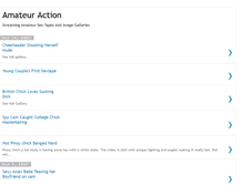 Tablet Screenshot of amateuraction.blogspot.com