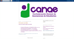 Desktop Screenshot of canaestudiantes.blogspot.com