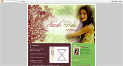 Desktop Screenshot of esteticasarah.blogspot.com