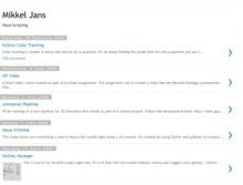 Tablet Screenshot of mikkeljans.blogspot.com
