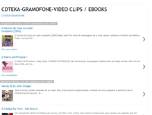 Tablet Screenshot of cdtekagramofonevideoclips.blogspot.com