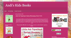 Desktop Screenshot of andiskidsbooks.blogspot.com