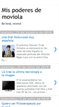 Mobile Screenshot of mispoderesdemoviola.blogspot.com
