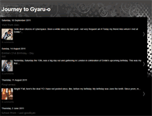 Tablet Screenshot of journeygyaru-o.blogspot.com