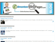 Tablet Screenshot of edmontonwebpages.blogspot.com